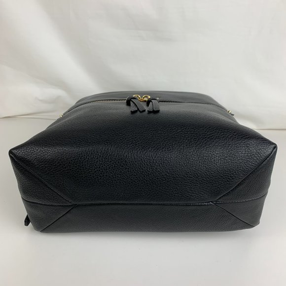 New Michael Kors Rhea Medium Leather Slim Backpack - Picture 10 of 11